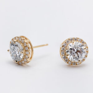 Halo Stud Earrings