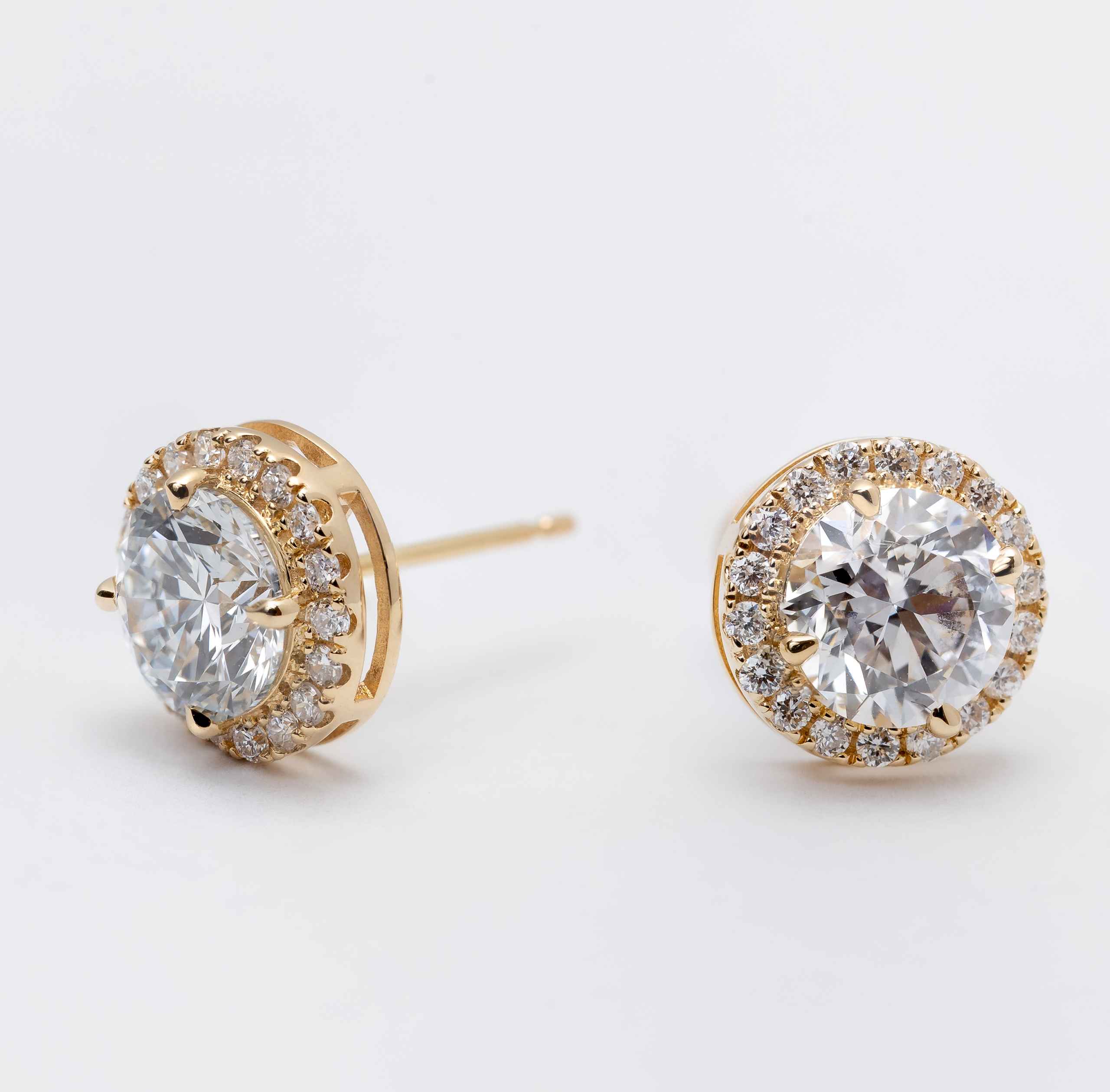 Halo Stud Earrings