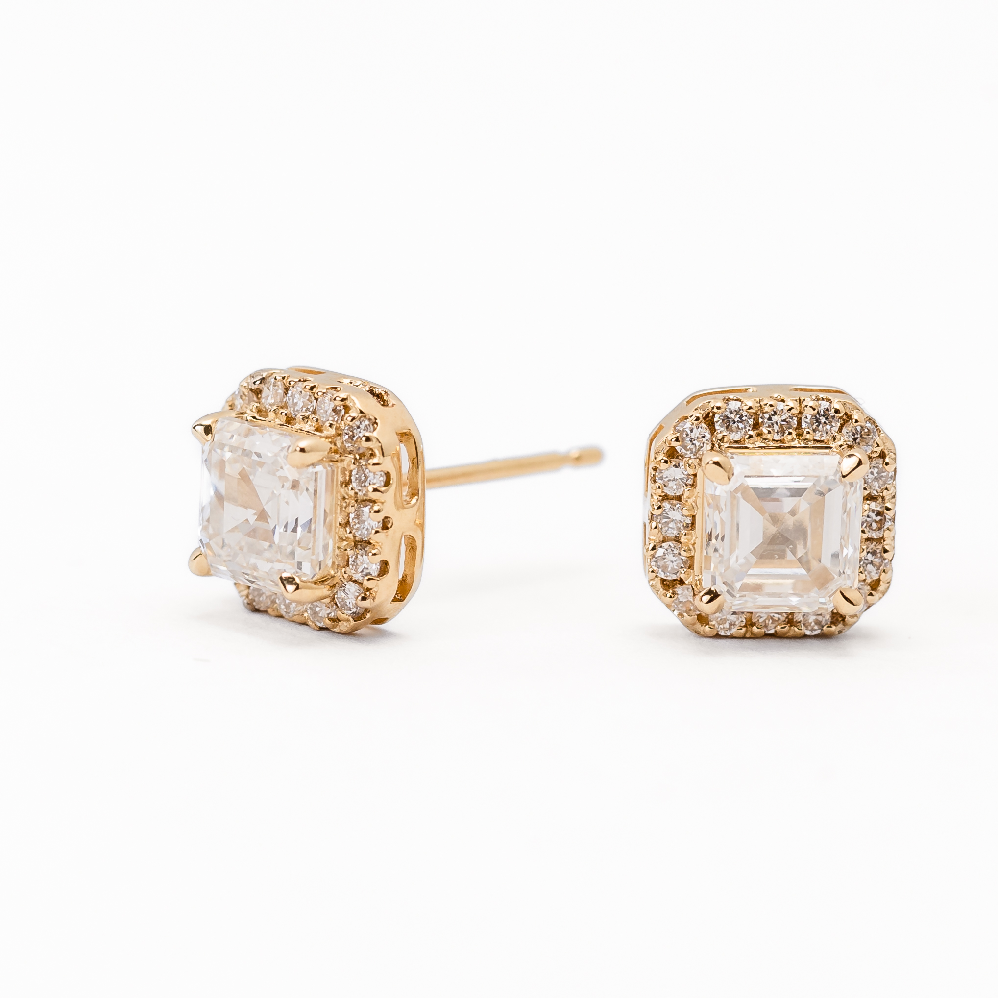 Radiant Halo Earrings